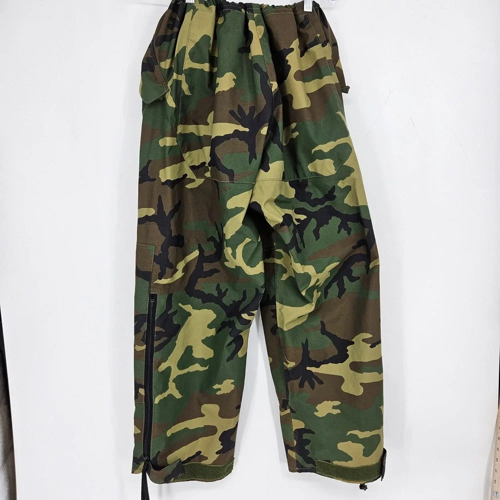 Military ECWCS Pants Mens Large Regular Camouflage Cold Weather Gore Seam Camo